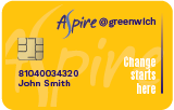 Aspire @Greenwich card
