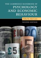 Cambridge Handbook of Psychology and Economic Behaviour, The