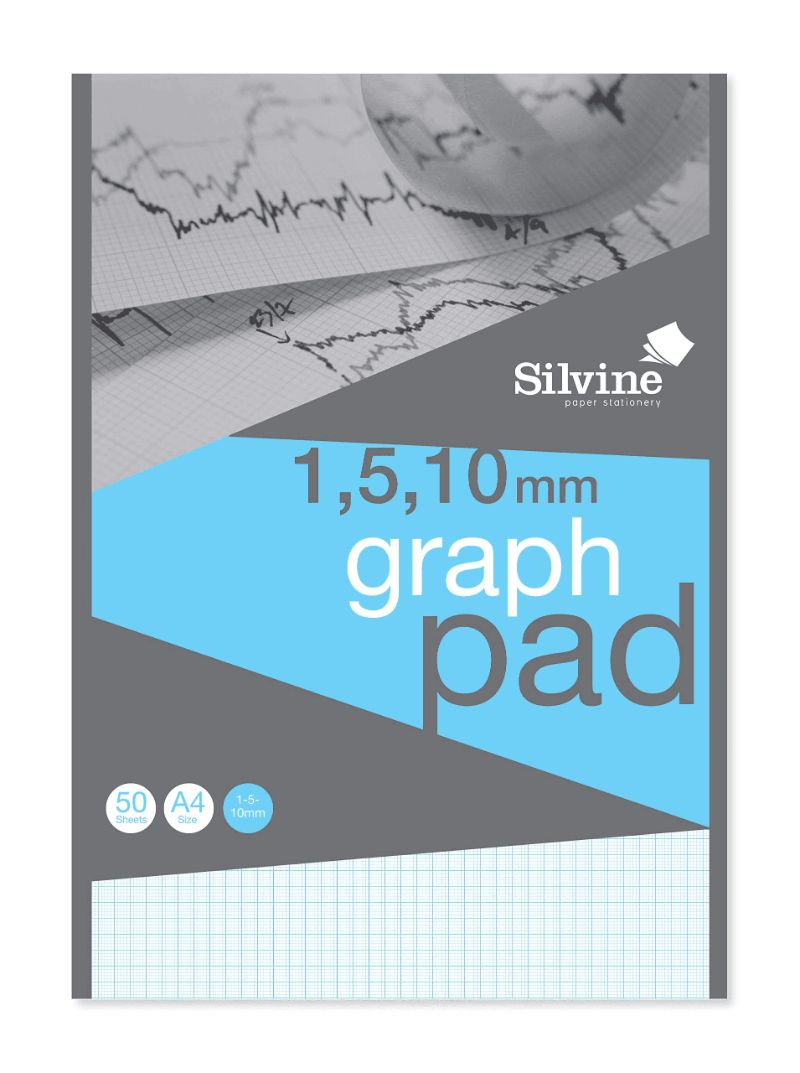 Graph Pad A4 1/5 10mm Square