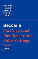 Beccaria: 'On Crimes and Punishments' and Other Writings (PDF eBook)