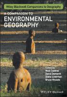 Companion to Environmental Geography, A