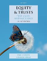 Equity & Trusts: Text, Cases, and Materials (PDF eBook)
