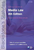 Blackstone's Statutes on Media Law (PDF eBook)