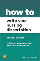 How to Write Your Nursing Dissertation (ePub eBook)