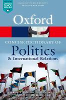 The Concise Oxford Dictionary of Politics and International Relations (ePub eBook)