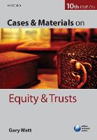 Cases & Materials on Equity & Trusts (ePub eBook)