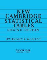 New Cambridge Statistical Tables (PDF eBook)