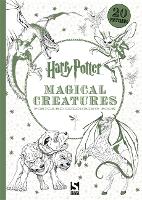 Harry Potter Magical Creatures Postcard Colouring Book: 20 postcards to colour