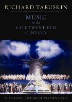 Oxford History of Western Music: Music in the Late Twentieth Century, The