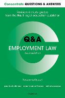 Concentrate Questions and Answers Employment Law: Law Q&A Revision and Study Guide