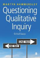 Questioning Qualitative Inquiry (PDF eBook)