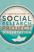 How to do your Social Research Project or Dissertation (ePub eBook)
