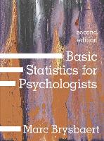 Basic Statistics for Psychologists (PDF eBook)