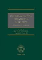 International Financial Disputes: Arbitration and Mediation