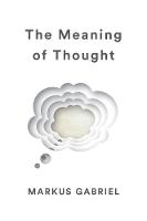 Meaning of Thought, The