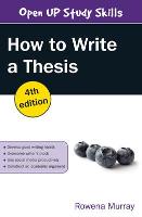 How to Write a Thesis (ePub eBook)