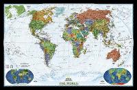 World Decorator, Enlarged & Tubed: Wall Maps World