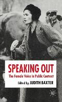 Speaking Out: The Female Voice in Public Contexts (PDF eBook)