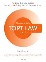 Tort Law Concentrate: Law Revision and Study Guide