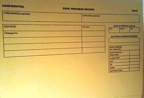 Pupil Progress Record Folder - Boy
