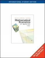 Mathematical Statistics with Applications, International Edition (PDF eBook)
