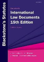 Blackstone's International Law Documents (PDF eBook)