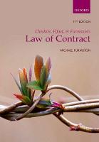 Cheshire, Fifoot, and Furmston's Law of Contract (PDF eBook)