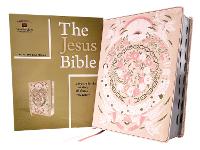 Jesus Bible Artist Edition, ESV, (With Thumb Tabs to Help Locate the Books of the Bible), Leathersoft, Peach Floral, Thumb Indexed, The