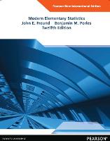 Modern Elementary Statistics (PDF eBook)