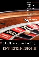 Oxford Handbook of Entrepreneurship, The