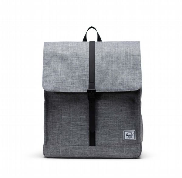 Herschel City BackpackRaven Crosshatch