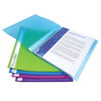 Rapesco A4 Display Book 10 Pocket Assorted - Pack of 10