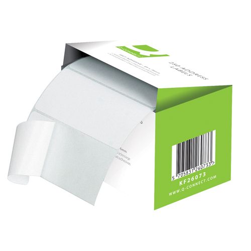 Q-Connect Address Label Self Adhesive 102X49MM Pack 180