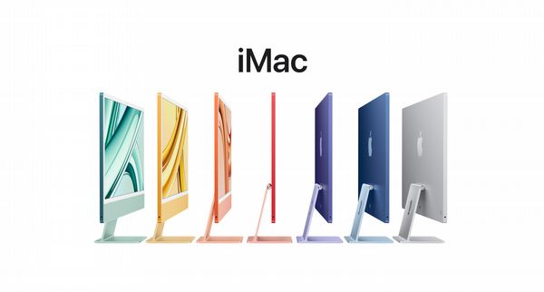 iMac 24-inch 4.5K, Apple M3 chip, 8C CPU, 8C GPU, 8GB RAM, 256GB SSD