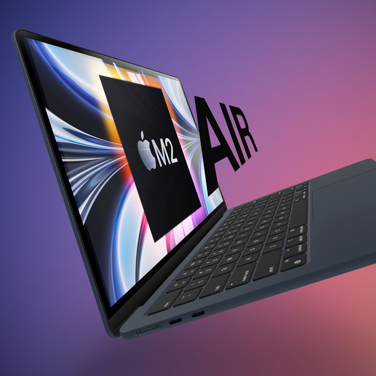 MacBook Air 13.6-inch, Apple M2 chip, 8C CPU, 8C GPU, 8GB RAM, 256GB SSD