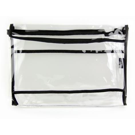 LARGE CLEAR COSMETIC BAG