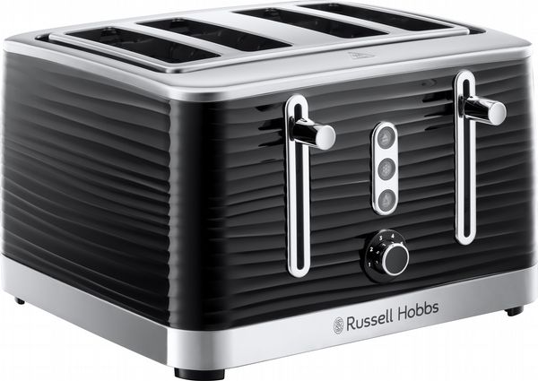 Russell Hobbs 4 Slice Inspire Toaster In Black
