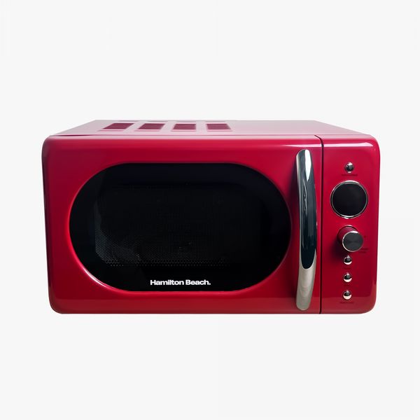 Hamilton Beach Retro Microwave 20L, 700W, Red