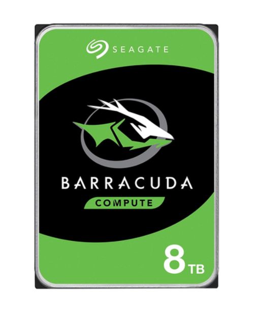 Seagate - HDD Int 8TB BarraCuda 72 SATA 3.5
