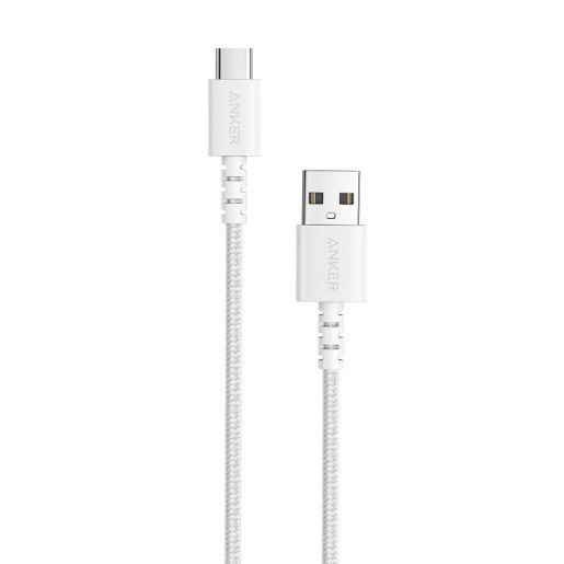 Anker PowerLine Select+ USB A to USB C 3ft White