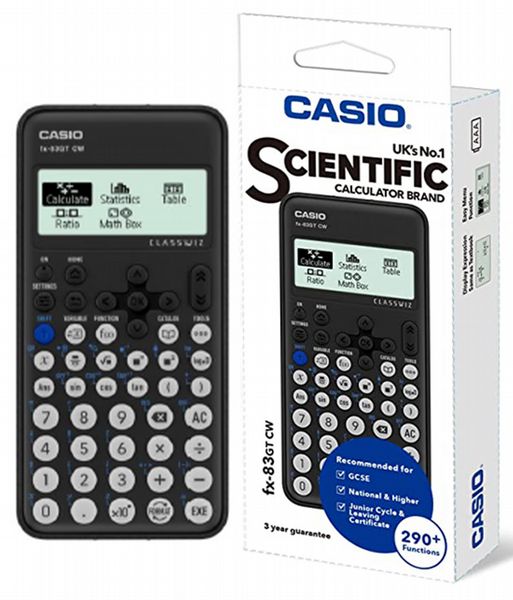 Casio FX-83 GT Classwiz Black Scientific Calculator