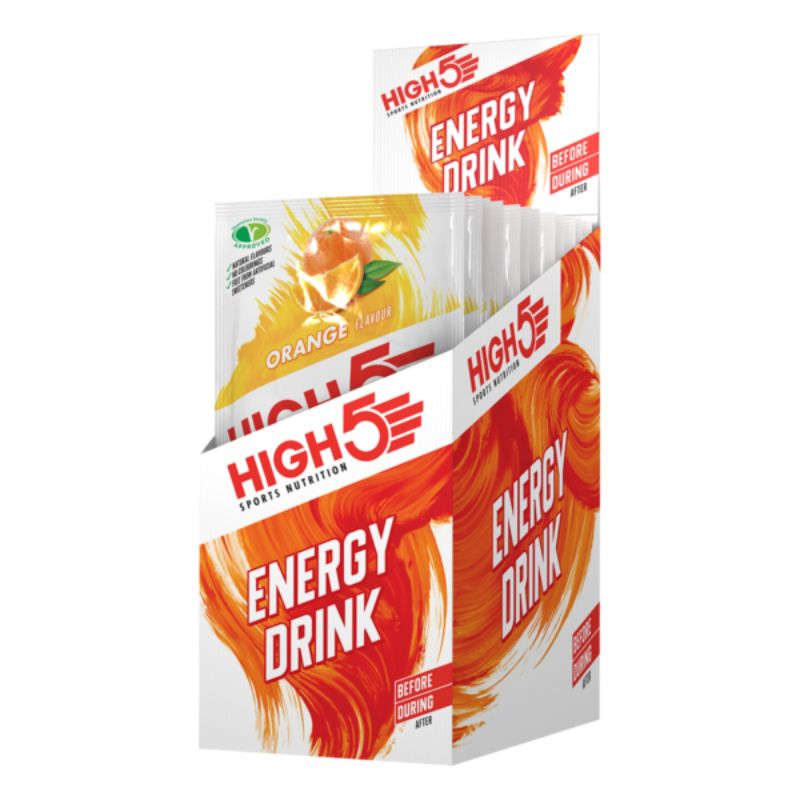 High5 - Energy Drink 564g - 12x47g Sachets - Orange