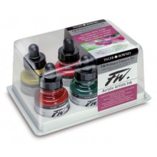 Daler Rowney FW Artists Ink: 29.5ml: Set of 6 colours