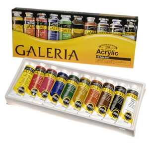 Galeria Acrylic Set: 10 x 60ml tubes