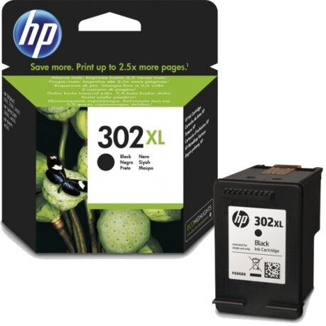 HP302 Black XL ink cartridge