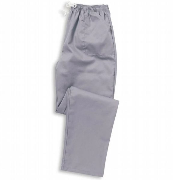 Unisex Smart Scrub Tunic Trousers - Grey