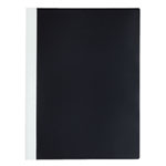 Display Book A3 20 Pocket Glass Clear Black - Each