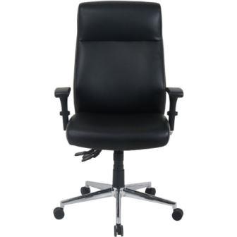 Realspace Executive Office Chair Artemis Synchro Tilt Black: Due October