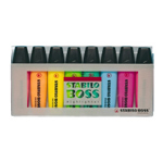 Stabilo Boss Highlighters Assorted Colours - Pack of 8