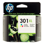 HP 301XL Hi-Yield Colour Printer Ink Cartridge - CH564EE - Each